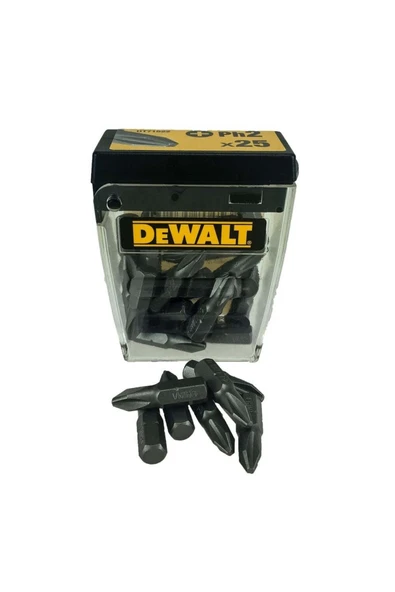 Dewalt DT71522 Vidalama Uç, Metalik, 25 Adet Matkap Ucu , Tornavida Ucu , Vidalama Ucu Profesyonel ürün görseli 1