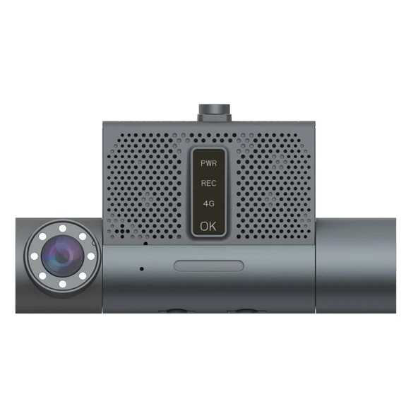 TECHSMART TCH-BK6MZH-2CH DAHİLİ 2 KAMERALI WIFI + H265 MOBİL ARAÇ KAMERA - Resim 2