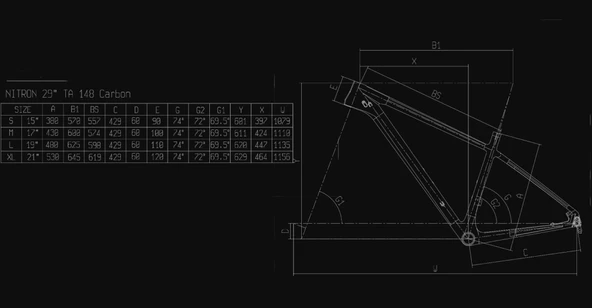 Bianchi Nitron 9.3 XT/SLX Karbon Dağ Bisikleti 2026 1x12 YRBP5E48NF - Resim 2