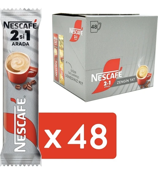 Nescafe 2’si 1 Arada 48x10 gr ürün görseli 1