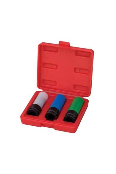 1113 00 9003 Alaşımlı Jant Lokma Takımı 1/2" 3 Parça ürün görseli 1