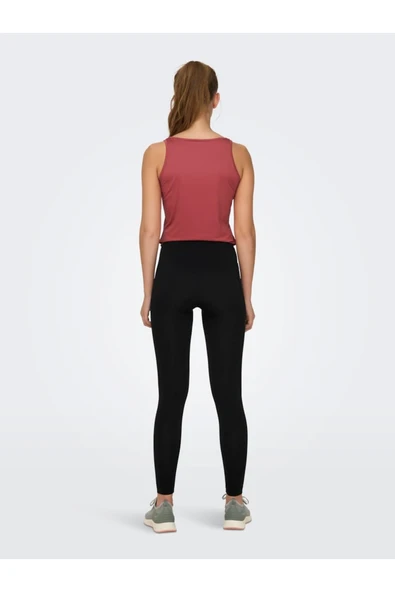 ONPDONNA SEAM HW TIGHT Kadın Siyah Tayt - 15296998 - Resim 4