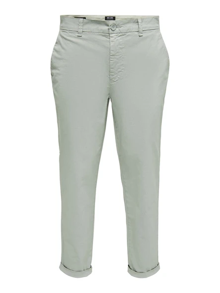 Only & Sons   Onskent Cropped Chino 0022 Pant Noos Erkek Gri Pantolon - 22020400 ürün görseli 1