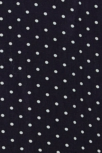 %100 Viskoz Regular Fit Puantiyeli Gömlek Erkek Renkli Gömlek - 323A5W7SLQ06M - Resim 11