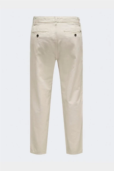 Only & Sons   ONSLOU TAPER 0194 PANT Erkek Bej Pantolon - 22030240 - Resim 2