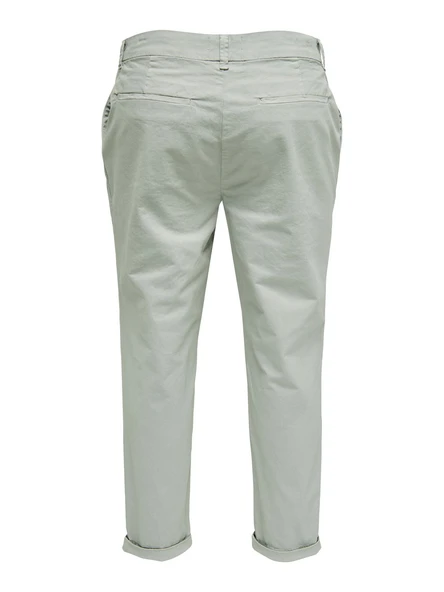 Only & Sons   Onskent Cropped Chino 0022 Pant Noos Erkek Gri Pantolon - 22020400 - Resim 2