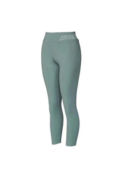 hmlT-TE APEX MID WAIST 7/8 TIGHTS Kadın Yeşil Tayt - 931680-2001 - Resim 4