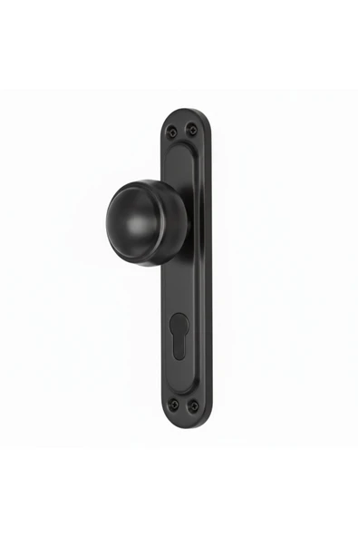 KUMRU AYNALI KAPI TOKMAĞI TOKMAK SİYAH RENK ürün görseli 1