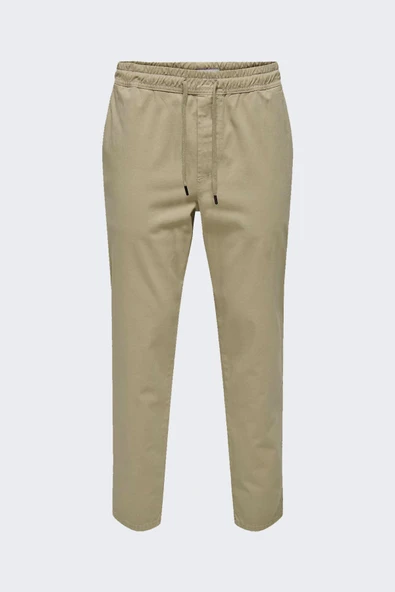 Only & Sons   ONSLINUS TAPER 0183 PANT NOOS Erkek Kahverengi Pantolon - 22029765 ürün görseli 1