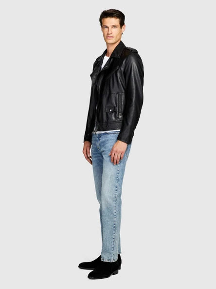 Sisley   Phoenix Regular Fit Kivrik Paça Denim Pantolon Erkek Renkli Pantolon - 323A4I4ISE01O - Resim 6