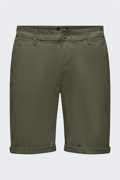 ONSPETER LIFE REGULAR 0013 SHORTS NOOS Erkek Yeşil Şort - 22027905 ürün görseli 1