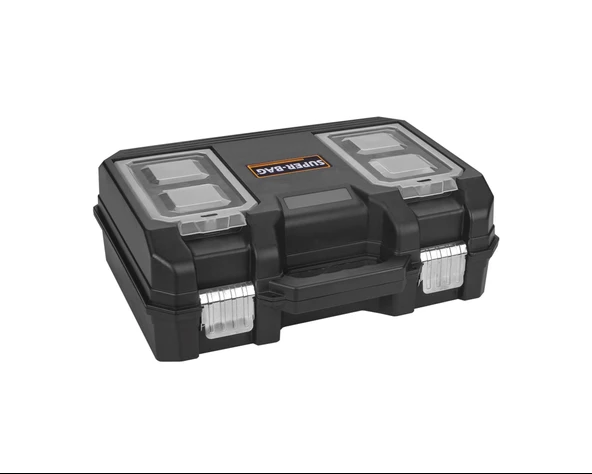 Maxi Çok Amaçlı Takım Çantası Metal Kilitli Matkap Alet Taşıma Çantası - Resim 5