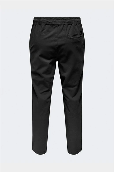 Only & Sons   ONSLINUS TAPER 0183 PANT NOOS Erkek Siyah Pantolon - 22029765 - Resim 2
