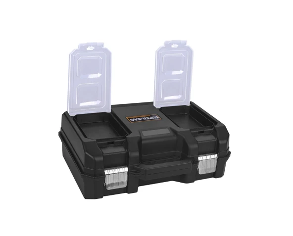 Maxi Çok Amaçlı Takım Çantası Metal Kilitli Matkap Alet Taşıma Çantası - Resim 4