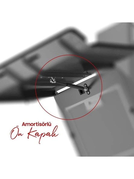 FERRE STEAMART ANKASTRE SET BEYAZ (D081-CS206-XE64OB) - Resim 3