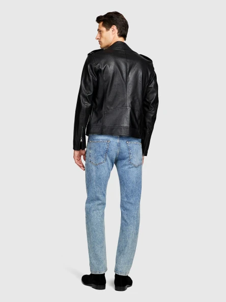 Sisley   Phoenix Regular Fit Kivrik Paça Denim Pantolon Erkek Renkli Pantolon - 323A4I4ISE01O - Resim 4