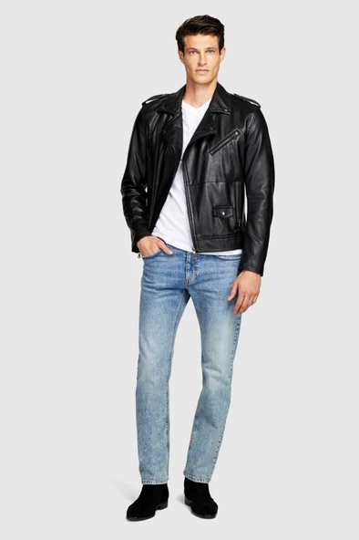 Sisley   Phoenix Regular Fit Kivrik Paça Denim Pantolon Erkek Renkli Pantolon - 323A4I4ISE01O - Resim 11