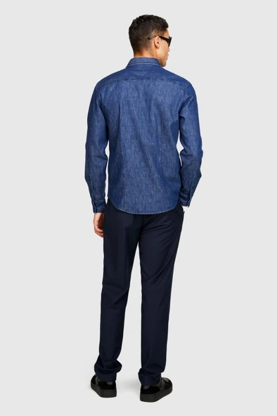 Sisley   Poliviskoz Slim Fit Pantolon Erkek Renkli Pantolon - 323A47G6SF034 - Resim 7