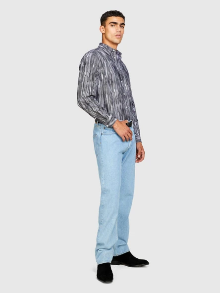 Sisley   %100 Koton Detroit Regular Fit Denim Pantolon Erkek Renkli Pantolon - 323A4V8JSE01K ürün görseli 1