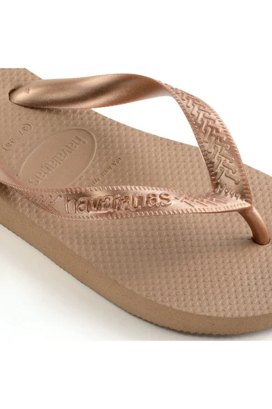 Havaianas   HAV. TOP TIRAS Kadın PEMBE ALTIN Terlik - 4137428 - Resim 5