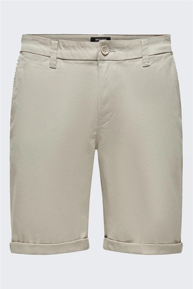 ONSPETER LIFE REGULAR 0013 SHORTS NOOS Erkek Bej Şort - 22027905 ürün görseli 1