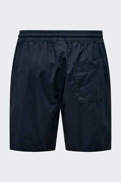 Only & Sons   ONSTEL LIFE 0119 SHORTS NOOS Erkek Dark Navy Şort - 22027949 - Resim 2