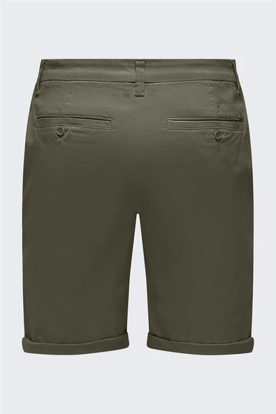 ONSPETER LIFE REGULAR 0013 SHORTS NOOS Erkek Yeşil Şort - 22027905 - Resim 2