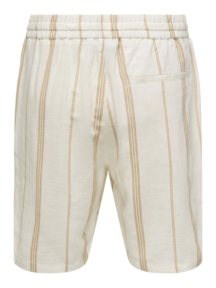 Only & Sons   ONSTINUS STEPAN SHORTS 006 Erkek White Şort - 22033632 - Resim 2