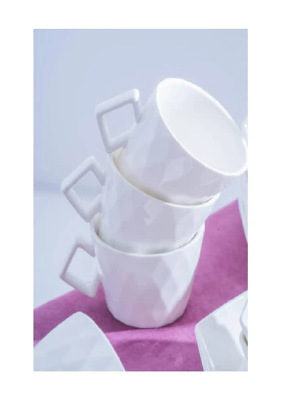 Acar JEA-07371 Diamond 33 prç Porselen Kahvaltı Takımı - Resim 2