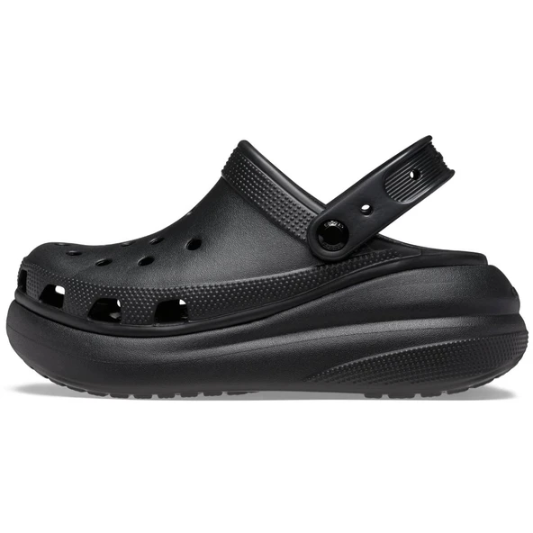 Crocs   Crush Clog Uniseks Siyah Terlik - 207521 - Resim 5