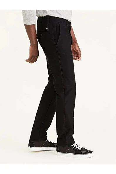 Dockers   COMFORT KNIT SLIM MINERAL BLACK JERSEY Erkek Bej Pantolon - A1419 - Resim 11