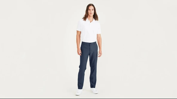 COMFORT KNIT SLIM PEMBROKE + JERSEY Erkek Mavi Pantolon - A1419 ürün görseli 1