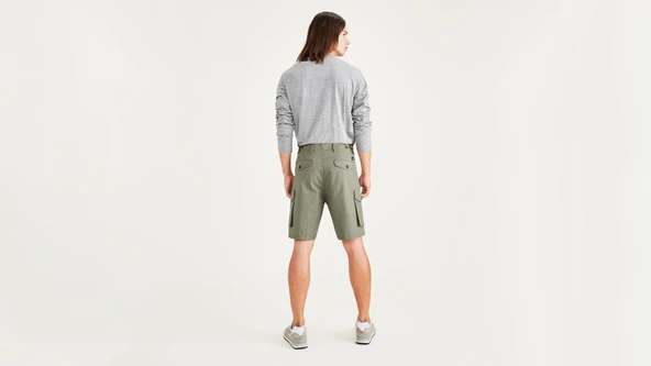 Dockers   TIER 3 CARGO SHORT CAMO Erkek Yeşil Şort - A1753 - Resim 3