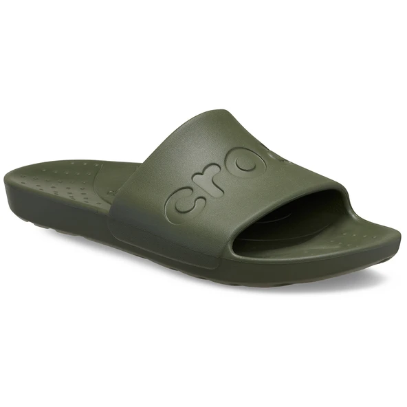 Crocs   Crocs Slide Uniseks Yeşil Terlik - 210088 - Resim 6