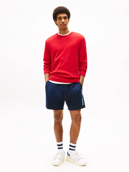 Tommy Hilfiger   TJM RLX NEW CLSSCS BEACH SHORT Erkek Mavi Şort - DM0DM21781 - Resim 4