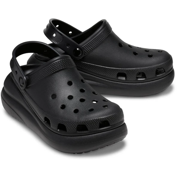 Crocs   Crush Clog Uniseks Siyah Terlik - 207521 - Resim 7