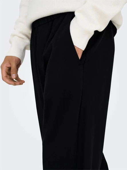 ONSJAKES 0339 LOOSE STR PANT FRML NOOS Erkek Siyah Pantolon - 22034234 - Resim 5