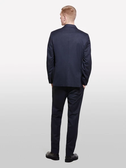 Sisley   Viskoz Karışımlı Comfort Fit Pantolon Erkek Mavi Pantolon - 324A47PHSF04M ürün görseli 1