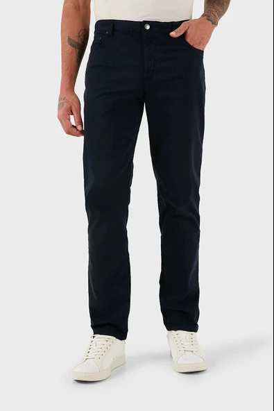 DENTON 5PKT COMFORT KNIT GMD Erkek Mavi Pantolon - MW0MW38810 - Resim 4