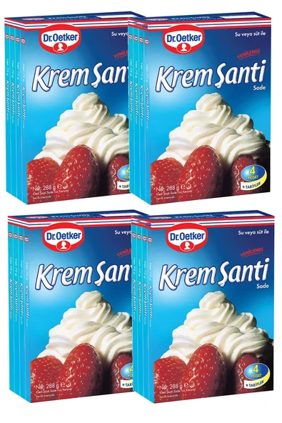 Dr. Oetker Krem Şanti Eko 288 Gr x 4 Adet ürün görseli 1