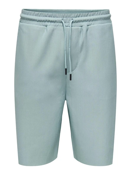 ONSDRUM PLEATED SHORTS Erkek Mavi Şort - 22025037 - Resim 2