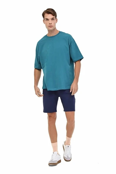 5W MB CT103 PAM SHORT 5PR Erkek Koyu Mavi Şort - 102024321 - Resim 2