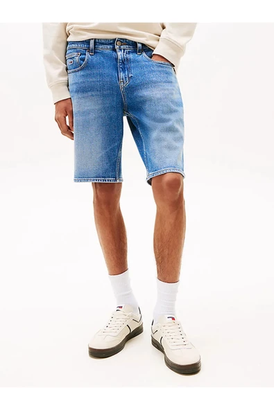 Tommy Hilfiger   SCANTON SHORT BI0134 Erkek Mavi Şort - DM0DM20960 - Resim 2