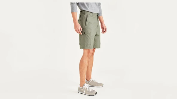 Dockers   TIER 3 CARGO SHORT CAMO Erkek Yeşil Şort - A1753 - Resim 2