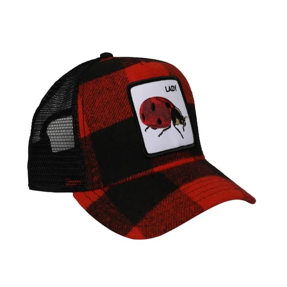 Goorin   Plaidy Bug Uniseks Kırmızı Şapka - 1010287 - Resim 3