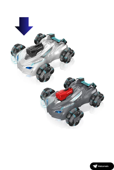 Oyuncak 2.4 GHz Full Fonksiyon Uzaktan Kumandalı HD Kameralı WIFI Telefona Bağlanabilir 4x4 Akrobat Araba - Resim 6