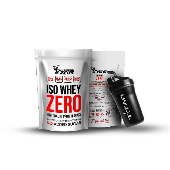 Zeus Nutrıtıon Iso Whey Zero Protein Tozu 2000Gr-Antep Fıstık Aroma +Shaker Hediye ! ürün görseli 1