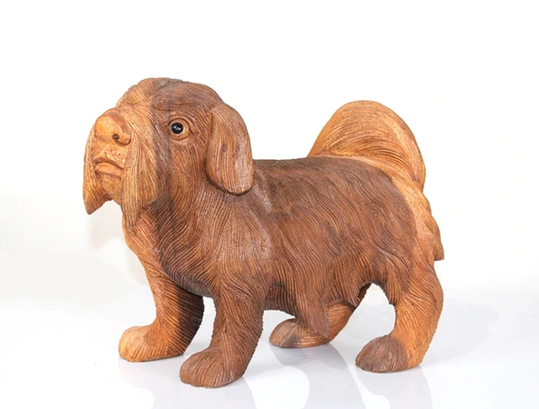 Maun Ağacı El Oyması Köpek Liv19223 ürün görseli 1