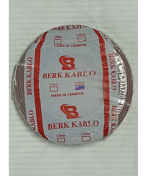 2.5 MM CCA NYA TAM KESİT TESİSAT KABLOSU 5 TOP 100'ER METRE - Resim 3