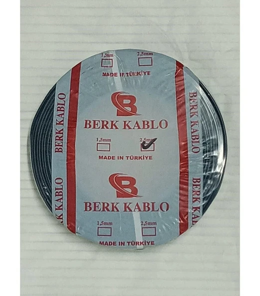 2.5 MM CCA NYA TAM KESİT TESİSAT KABLOSU 3 TOP - Resim 4